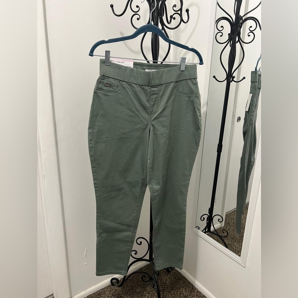 Nine West Olive Green Pants